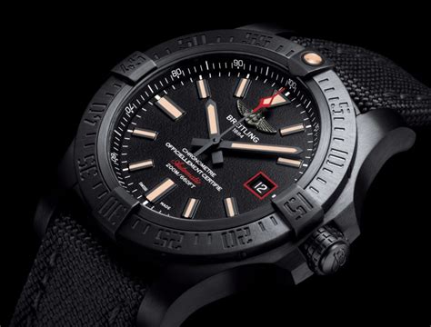 breitling schwarz neu|Breitling blackbird 44mm.